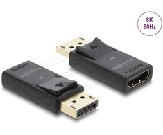 Delock Active DisplayPort 1.4 į HDMI adapterį 8K su HDR funkcija