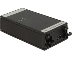 DeLOCK 62502, RS-232, Mini USB 2.0 B, Juodas