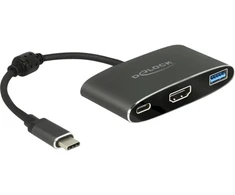Adapteris USB Delock USB-C - HDMI Juodas (62991)