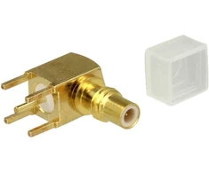 Delock Adapteris SMC Buchse 90° gewinkelt PCB