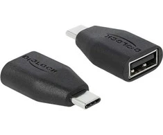 „Delock“ USB duomenų blokavimo priemonė USB Type-C™ vyriai ir A tipo patelės