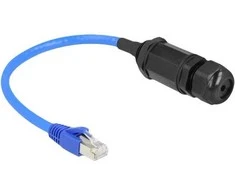 Delock Cable RJ45 kištukas ir RJ45 moteris Cat.6 atsparus vandeniui