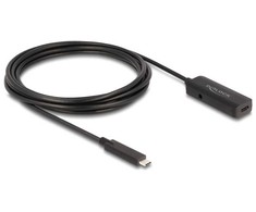 Kabelis USB Delock USB-C - USB-C 3 m Juodas (80027)