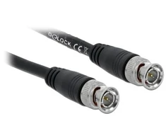 Delock Kabelis BNC Stecker zu BNC Stecker 2 m