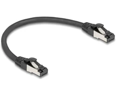 Delock DeLOCK 80566 kabelis sieciowy Juodas 0,25 m Cat8.1 S/FTP (S-STP)