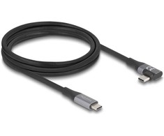 Kabelis USB Delock USB-C - USB-C 2 m Juodas (81132)