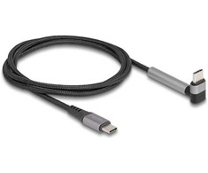 Kabelis USB Delock USB-C - USB-C 1.5 m Juodai-pilka (81172)