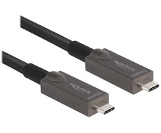 Delock Aktives Optisches USB-C™ Video + Daten + PD Kabelis 8 m