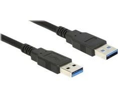 DELOCK USB CABLE AM-AM 3.0 0.5M Juodas