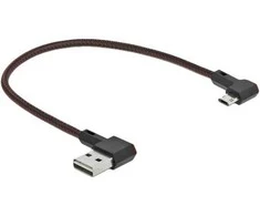 Delock EASY-USB 2.0 kabelis A tipo kištukas iki EASY-USB tipo mikro-B kištukas