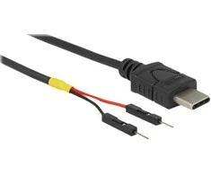 Przewód Delock DeLOCK 85419, 0.2 m, 2-pin terminal block, PoweredUSB, 5 V