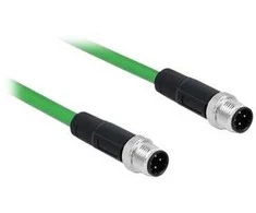 Molex Pn DELOCK Netzwerkkabel M12 4 Pin D-kodiert ST zu ST TPU 5 m