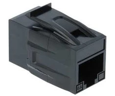 Delock Keystone Modul RJ45 Buchse > RJ45 Buchse Cat.6A UTP juodas