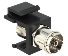 Delock Keystone Module IEC - F mėlynas/Bu juodas