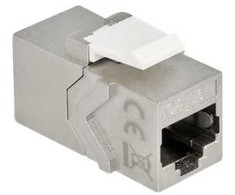 Delock DELOCK Keystone Modul RJ45 Buchse zu RJ45 Buchse Cat.6A