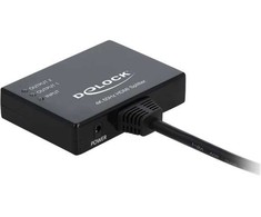 DeLOCK 87747, HDMI, 2x HDMI, 3840 x 2160 pikselių, Juodas, Plastic, 4K Ultra HD