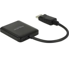 DLC DeLOCK 87768 vaizdo signalų daliklis DisplayPort 2x DisplayPort