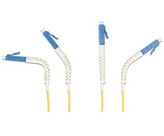 „DeLOCK“ optinio pluošto kabelis LC Duplex į LC Duplex vienmodis OS2 kampinis 10 m, 10 m, OS2, LC, LC