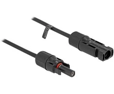 DeLOCK 88231, Cable, Juodas, 4 mm², MC4, Male, Female