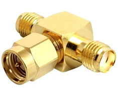 Delock HF Adapteris Delock SMA Bu > SMA St > SMA Bu T-Stück - 88711