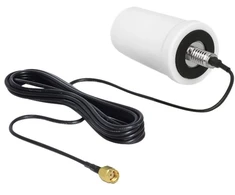 Delock 89449 - 2.4 - 2.5 / 5.15 - 5.875 GHz - 50 ? - Omni-directional antena - RP-SMA - Vertical polarization - 2.0 - 2.5