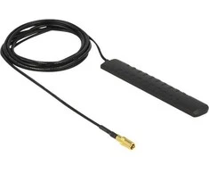 Delock 89497 - Indoor - Juodas - ABS synthetics - 2 m - 20 dBi - DVB-T2