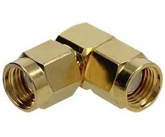 Delock Adapteris RP-SMA Stecker zu RP-SMA Stecker 90° 10 GHz