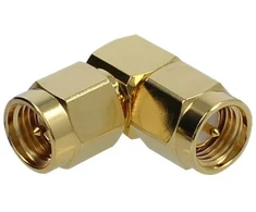 Delock Adapteris SMA Stecker zu SMA Stecker 90° 10 GHz