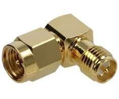 Delock Adapteris SMA Stecker zu RP-SMA Buchse 90° 10 GHz