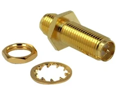 Delock Adapteris SMA Buchse zu RP-SMA Buchse zum Einbau 3 GHz