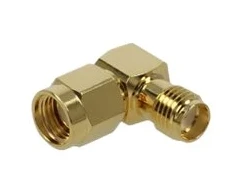 Delock Adapteris RP-SMA Stecker zu SMA Buchse 90° 10 GHz