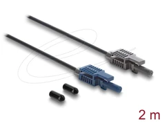 DeLOCK 90999, Juodas, Pilkas, Multi-mode, 2 m, 1 pc(s)