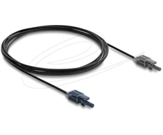 DeLOCK 91022, Juodas, Pilkas, Multi-mode, 3 m, 1 pc(s)