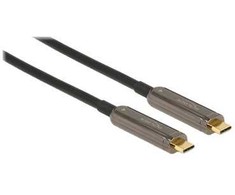 Delock Aktives Optisches USB-C™ Video Kabelis 4K 60 Hz 20 m