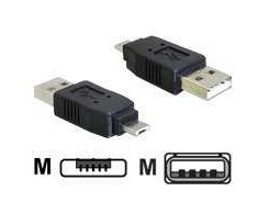 Delock Adapteris USB micro-A Stecker zu USB2.0 A-Stecker