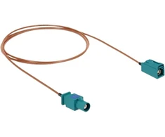Delock Antennenkabel FAKRA Z Stecker > FAKRA Z Buchse RG-316 1 m