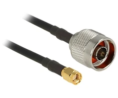 Delock Antennenkabel N Stecker > RP-SMA Stecker CFD200 1,5 m