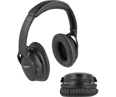 DeLOCK Bluetooth 5.0 Ausinės Over-Ear sulankstomos su integrated Mikrofonas ir intense Bass, iki 20 hours playback time, su laidu &amp; Belaidės, Calls/Music, 20 - 20000 Hz, 228 g, Ausinės, Juodas