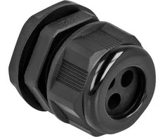 Delock 60377 - Juodas - Plastic - 2 pc(s) - PG21 - 6 mm - IP68