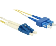 Delock Cable FO LC > SC Singlemode OS2 0,5 m