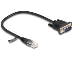 Delock DELOCK Kabelis RJ45 Stecker zu Seriell RS-232 D-Sub 9 Stecker