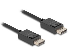 „DeLOCK“ „DisplayPort“ kabelis 8K 60 Hz 40 Gbps 2 m, 2 m, „DisplayPort“, „DisplayPort“, kištukas, kištukas, 15360 x 8640 pikselių