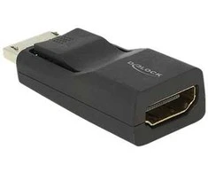 „DeLOCK“ „Displayport“ / „HDMI“, „Displayport“, „HDMI“, juodas