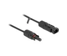 „DeLOCK DL4“ saulės kabelis, 6 mm² kištukas-lizdas, 10 m, juodas, kabelis, laisvai pastatomas, juodas, IP67, DL4, kištukas