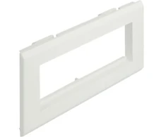 Delock Easy 45 - Baltas - Acrylonitrile butadiene styrene (ABS) - Matte - Screwless - 175 mm - 20 mm