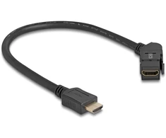 Kabelis Delock HDMI - HDMI 0.3m juoda (67157)