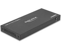 „Delock“ HDMI jungiklis, 4 x HDMI įėjimai ir 1 x HDMI išėjimas, 8K 60 Hz
