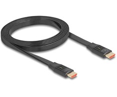 DELOCK didelės spartos HDMI plokščiajuostis kabelis 8K 60Hz 2m