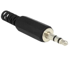 Delock Klinkenstecker 3,5mm stereo Plastik