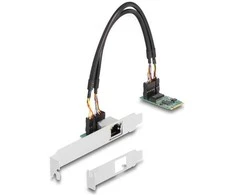 DeLOCK Konwerter M.2 su kluczem B+M 1 x RJ45 2,5 Gigabit LAN
